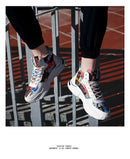 Tênis de Basquete Graffiti Art Masculino.