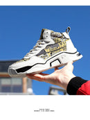 Tênis de Basquete Graffiti Art Masculino.