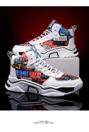 Tênis de Basquete Graffiti Art Masculino.