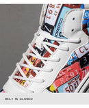 Tênis de Basquete Graffiti Art Masculino.