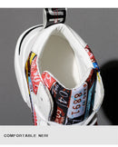 Tênis de Basquete Graffiti Art Masculino.